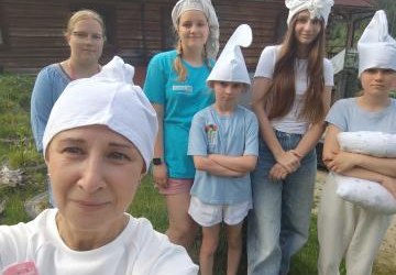 5-6.06.2025r. - Biwak drużyny - W WIOSCE SMERFÓW - Stanica Kosarzyka ❤️