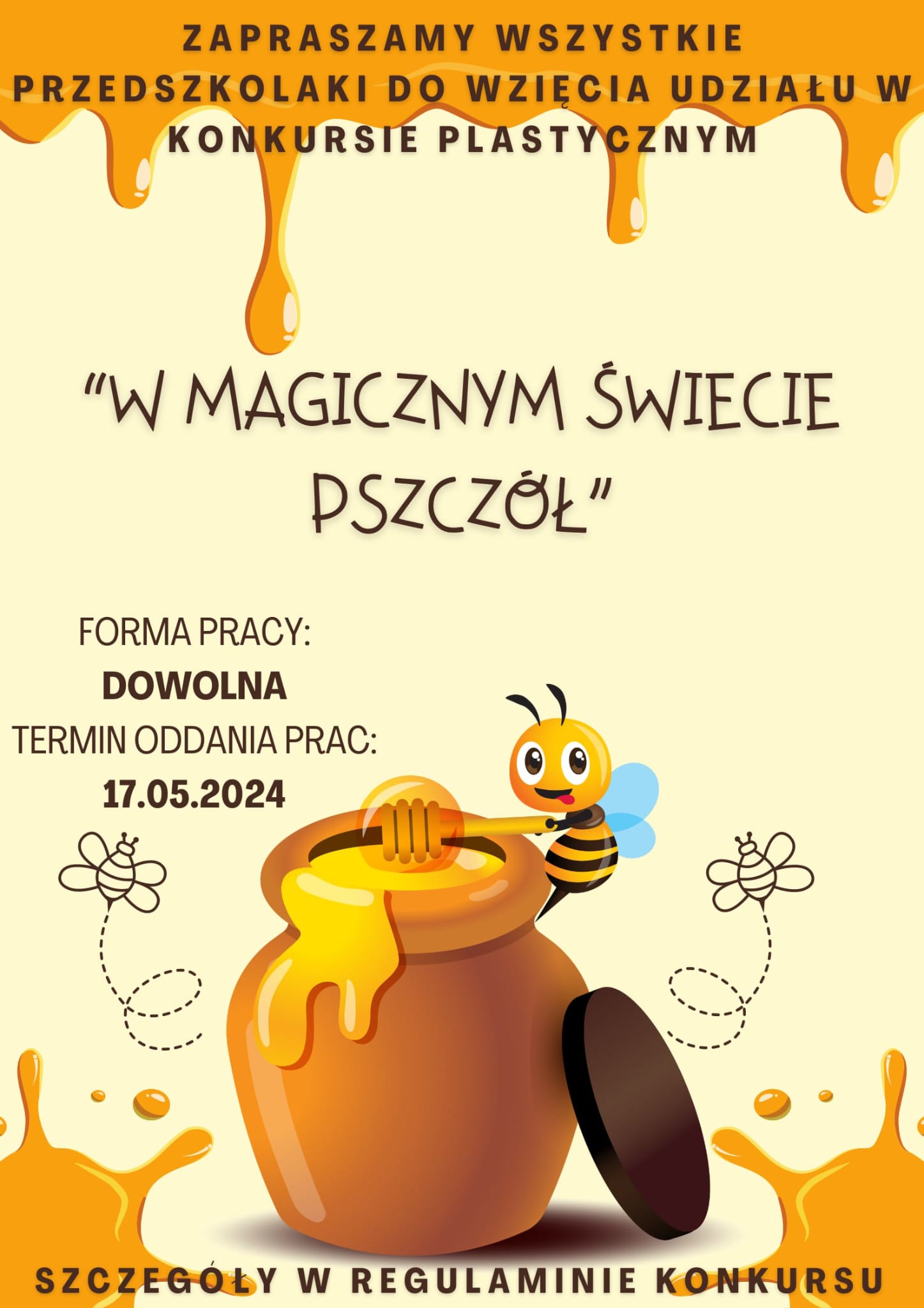 „W magicznym świecie pszczół” - konkurs plastyczny
