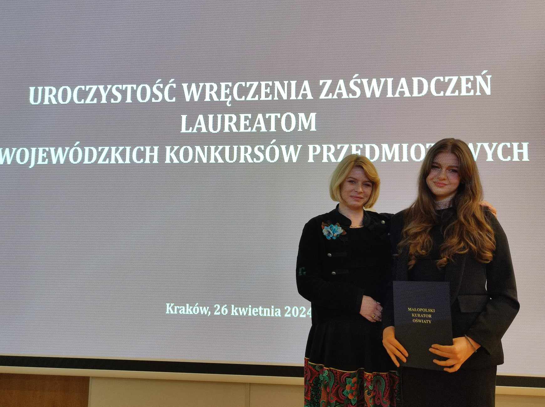 Nasza uczennica w ścisłej czołówce najlepszych miłośników języka ojczystego w Małopolsce.