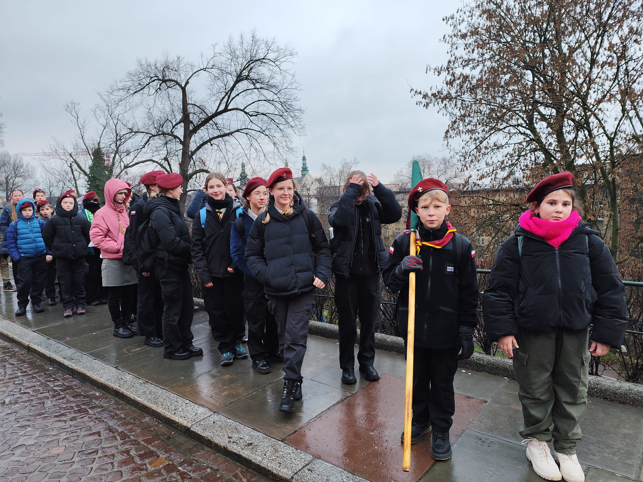 15.12.2024 r. - udział w przekazaniu Betlejemskiego Światła Pokoju w Krakowie.