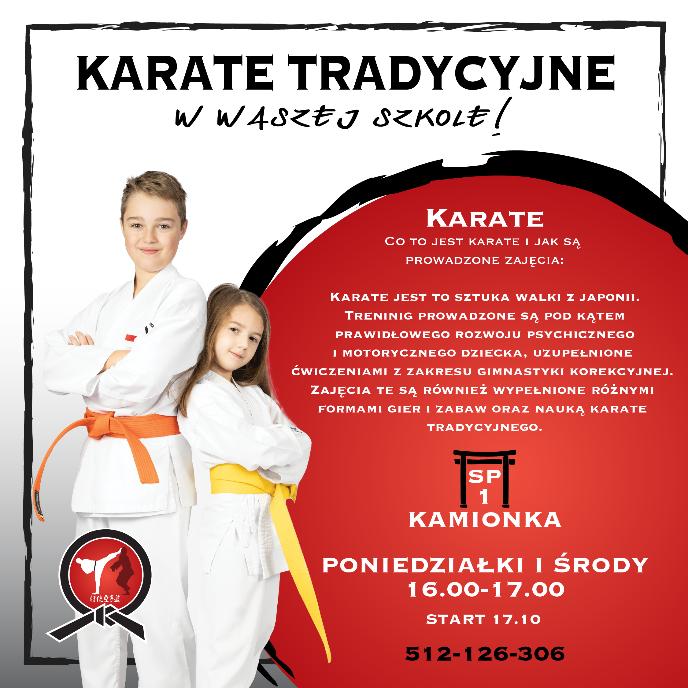 Zajęcia karate w naszej szkole
