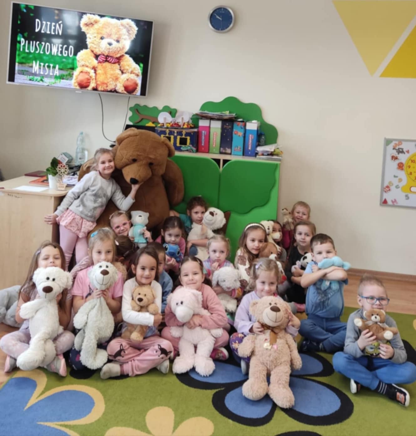 🧸🐻 Dzień Pluszowego Misia w przedszkolu - gr. Krasnoludków i Motylków 🐻🧸