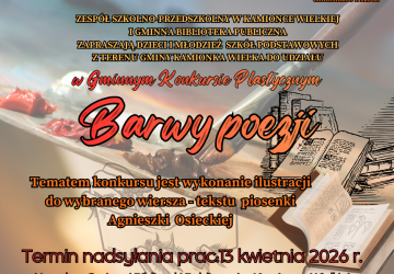 II Gminny Konkurs Plastyczny „Barwy poezji-2026”