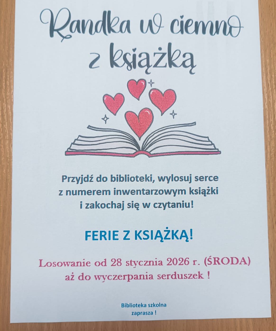 Ferie z książką ❄️ - Randka w ciemno 💗