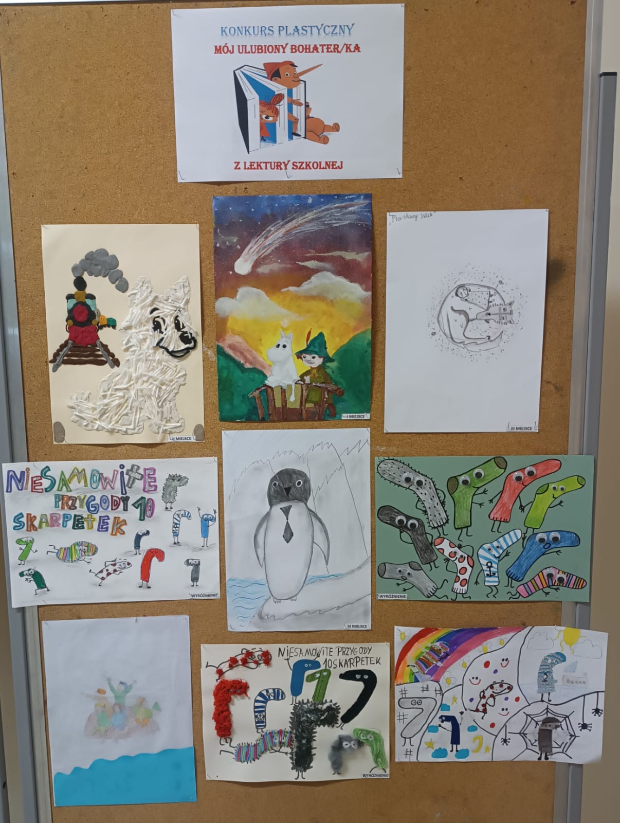 Wyniki Szkolnego Konkursu Plastycznego 🎨🖌️🫟 