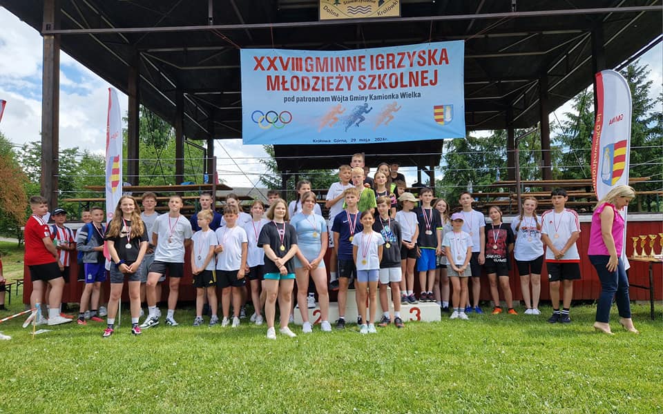 XXVIII Gminne Igrzyska Młodzieży Szkolnej - 29.05.2024r.