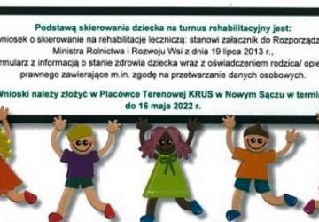 Turnusy rehabilitacyjne dla dzieci -KRUS