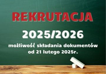 Zarządzenie Wójta Gminy Kamionka Wielka w sprawie postępowania rekrutacyjnego na rok szkolny 2025/2026